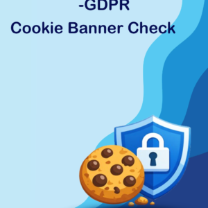 GDPR / Cookie Banner Check